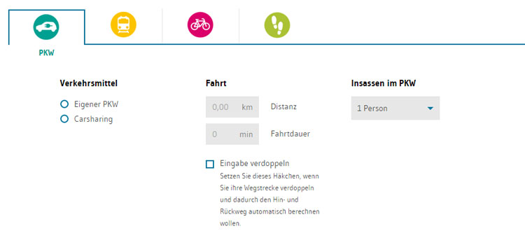Mobilitätsrechner